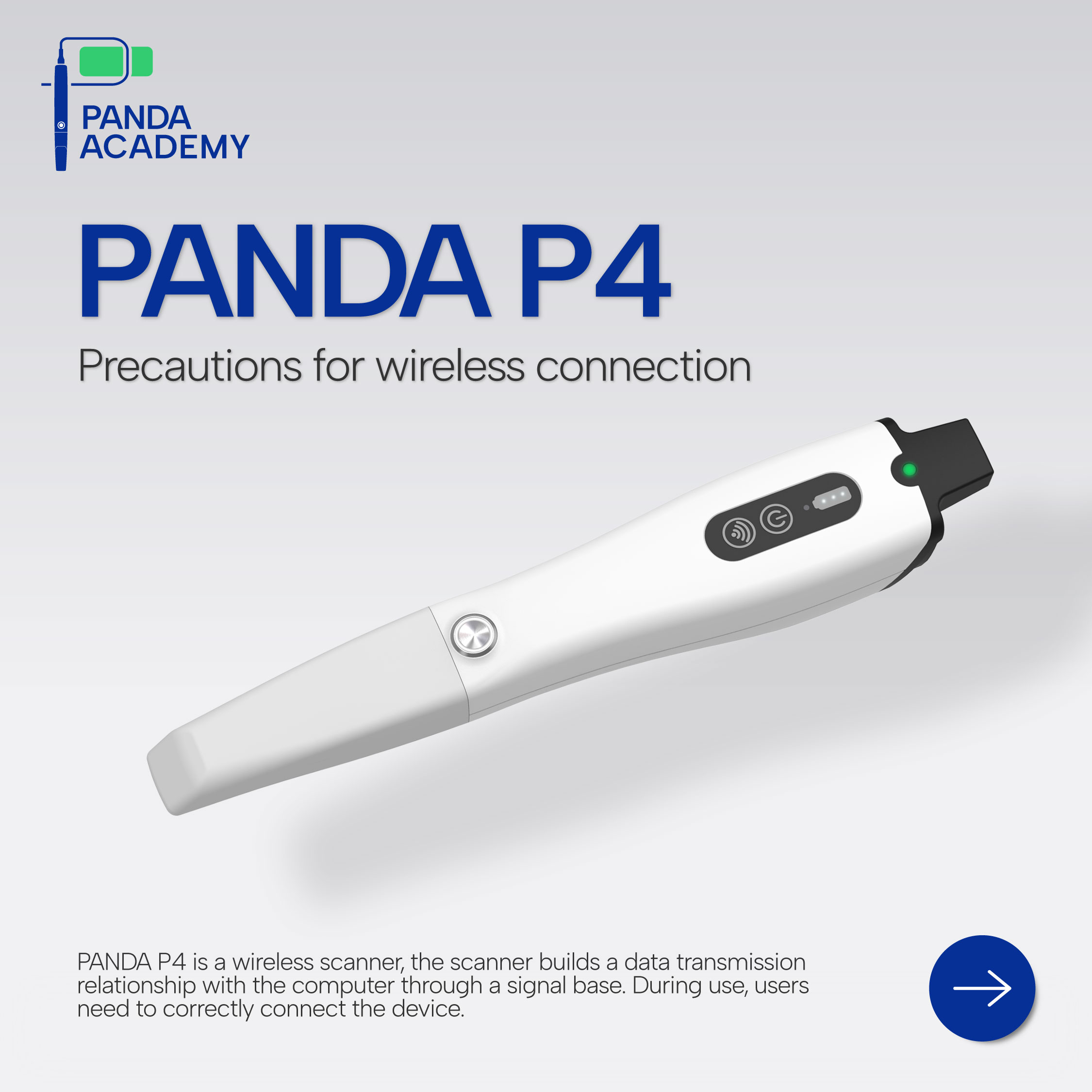 PANDA ACADEMY: Precautions for Wreless Connection of PANDA P4