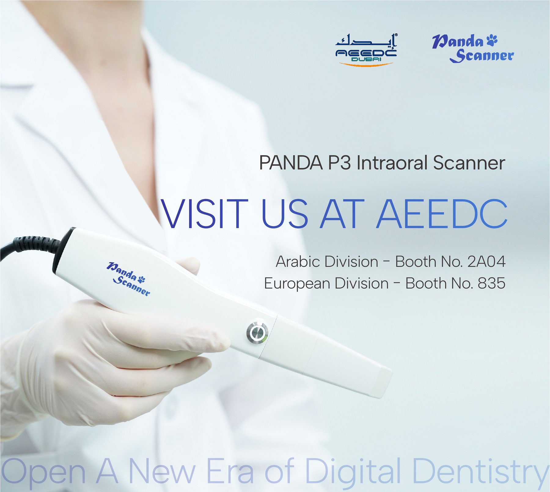 Freqty Presents PANDA P3 Intraoral Scanner at AEEDC 2023