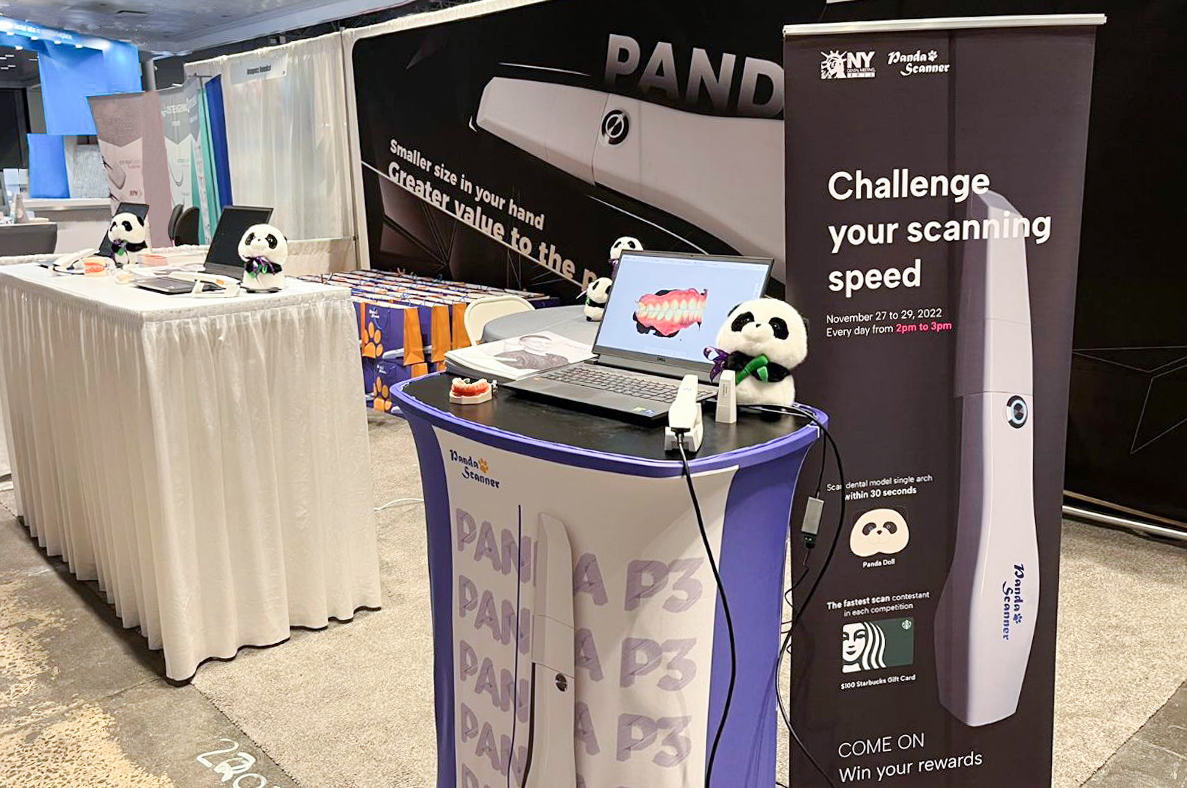 Máy quét Panda đang chờ bạn tại Hội nghị Nha khoa Greater New York